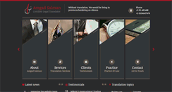 Desktop Screenshot of amgadsalman.com